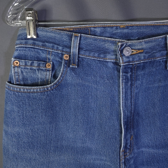 Vtg‎ Womens Levis 550 Denim Jeans Relaxed Fit Tapered Leg Size 10 Reg. M 90s Y2K - Picture 3 of 7